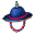 Пернатая шляпа (синяя)